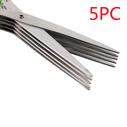 Multi-Layer Stainless Steel Herb & Veggie Scissors