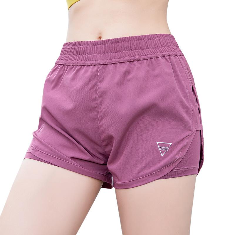 Women's Quick-Dry Double Layer Sports Shorts