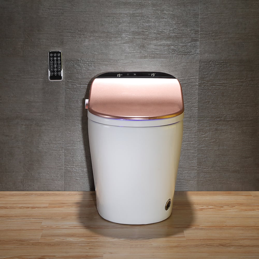 Hynova AX2 Pro Automatic Smart Bidet Toilet with Aromatherapy White 1.28 GPF