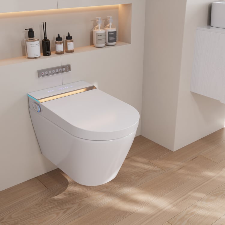Airloo S5 Ultra Smart Toilet—Full-Auto, Foam Shield, Memory & Seasonal Comfort