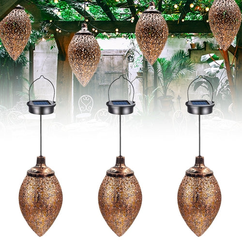 Hanging Solar LED Lantern Garland