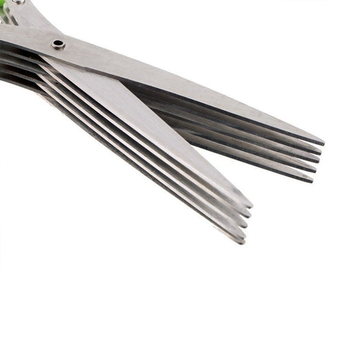 Multi-Layer Stainless Steel Herb & Veggie Scissors