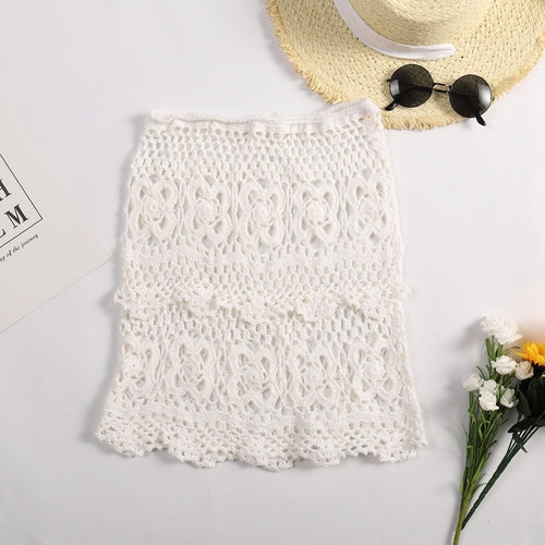Hand-Hooked Hollow Knit Sexy Bikini Top