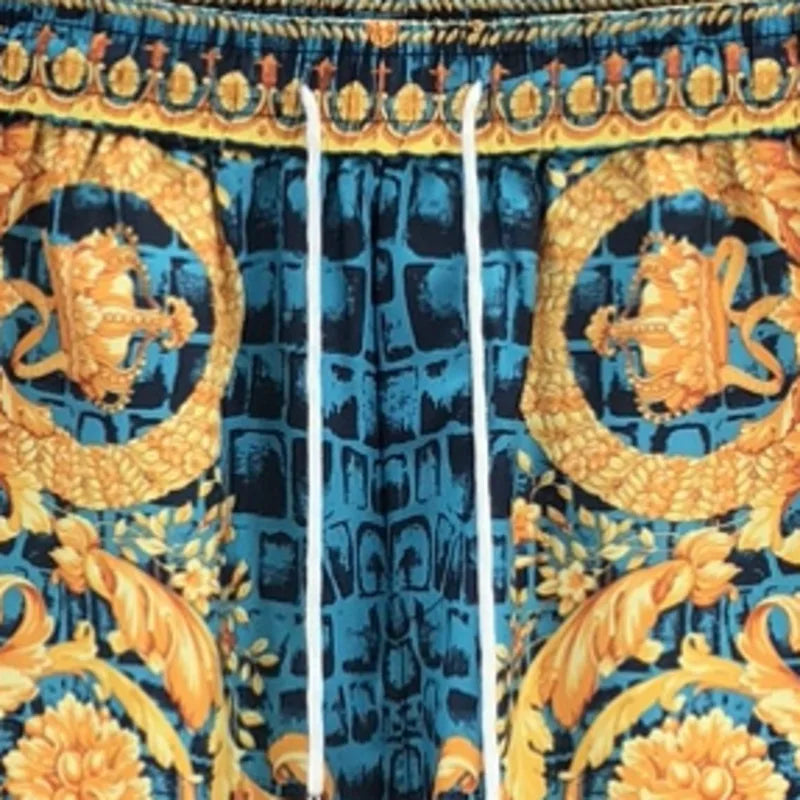 Men's Designer Beach Short Set
