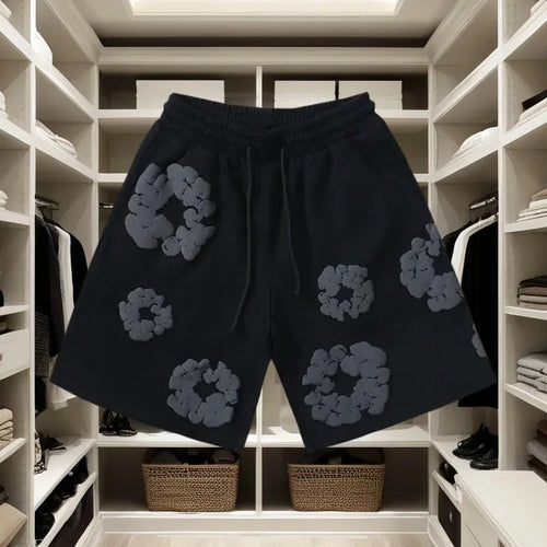 Men's Fast-Drying Animal Print Beach Shorts