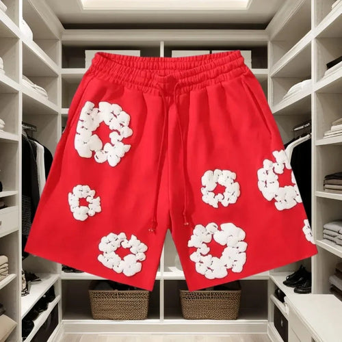 Men's Fast-Drying Animal Print Beach Shorts