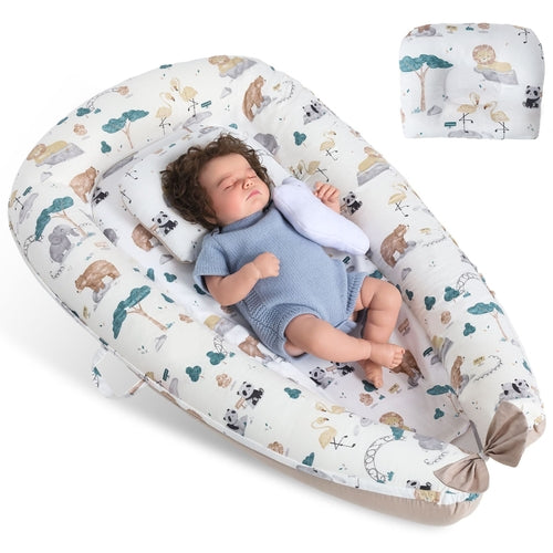 Pure Cotton Sleeve Memory Foam Crib Inner Core