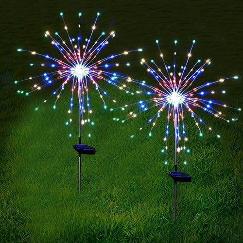 120 LED Solar Firework Lights
