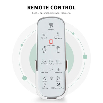 Automatic Flushing Smart Bidet Toilet with Multi-Function 1.32 GPF