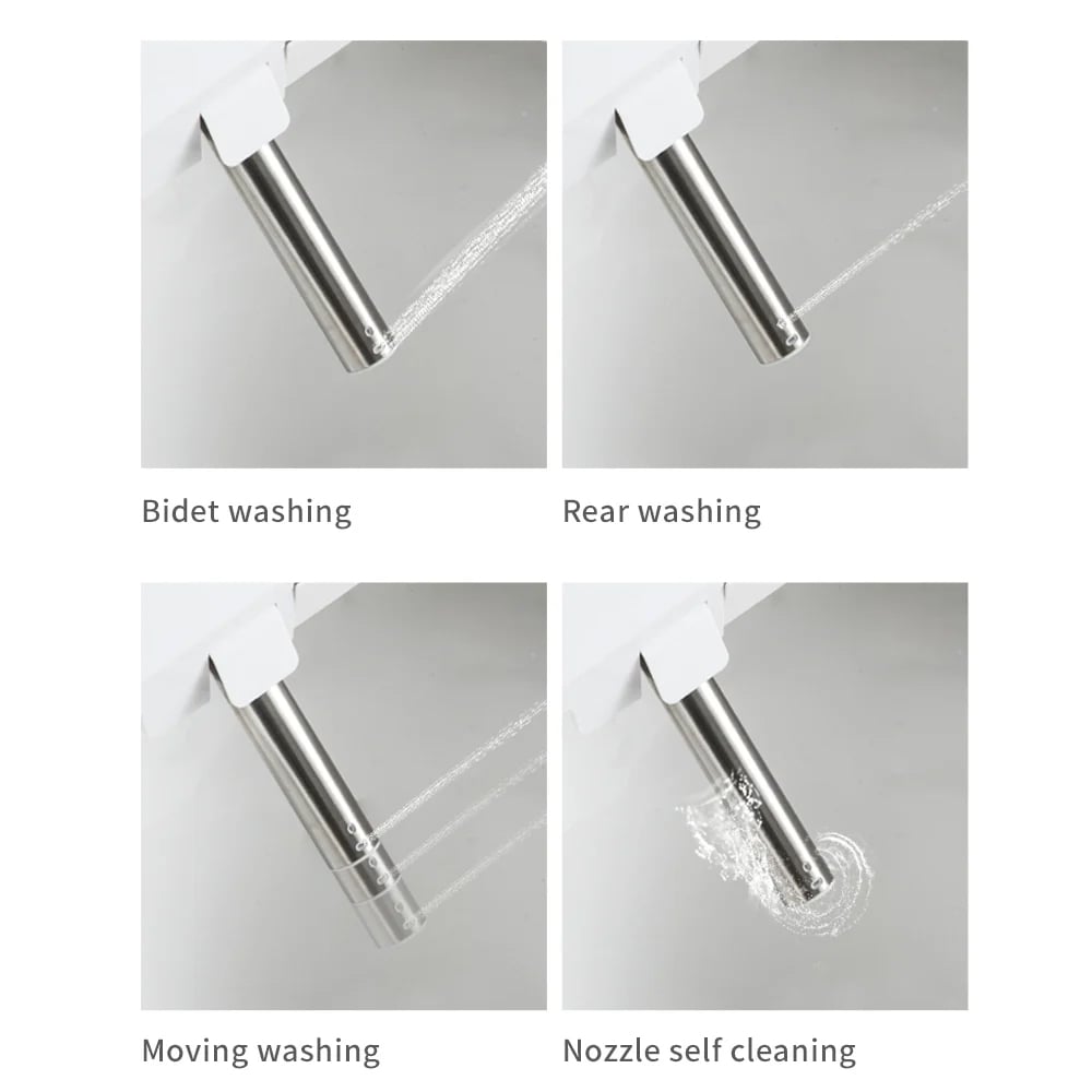 Automatic Flushing Smart Bidet Toilet with Multi-Function 1.32 GPF
