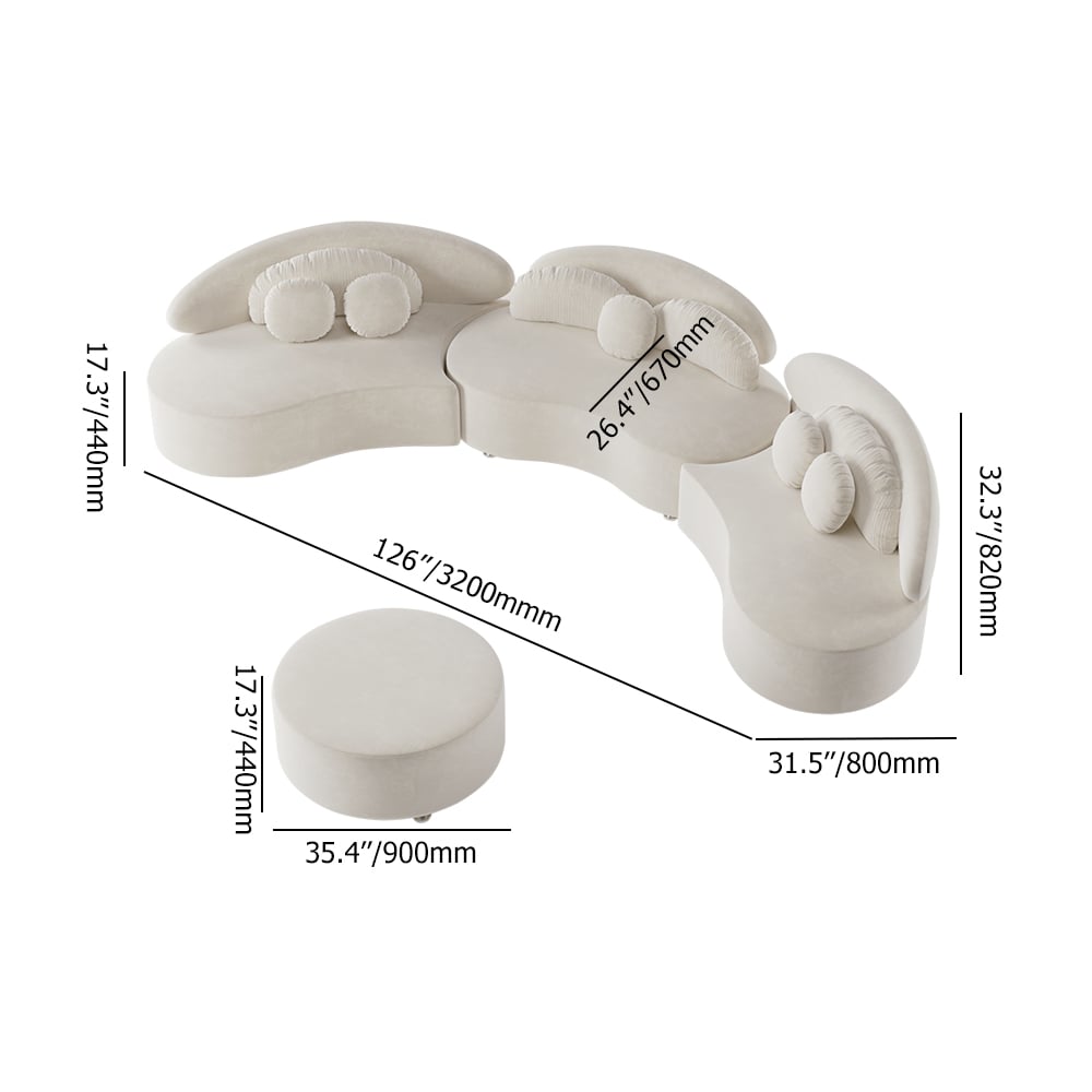 Measurement chart of a white baby gate with dimensions labeled.