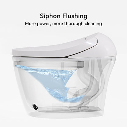 Automatic Flushing Smart Bidet Toilet with Multi-Function 1.32 GPF