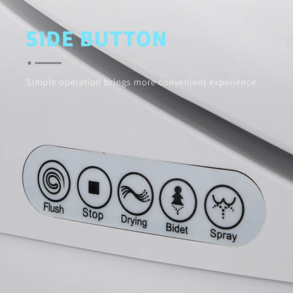 Automatic Flushing Smart Bidet Toilet with Multi-Function 1.32 GPF