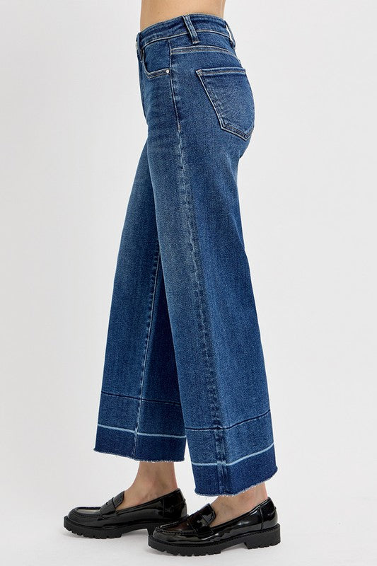 RISEN Sculpt & Style High-Rise Crop Jeans
