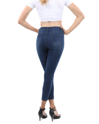 Talus High Waisted Skinny Jeans