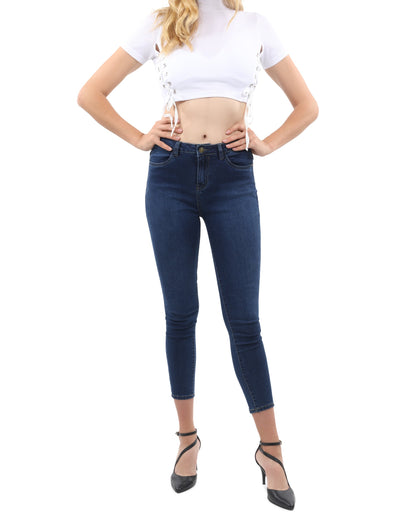 Talus High Waisted Skinny Jeans