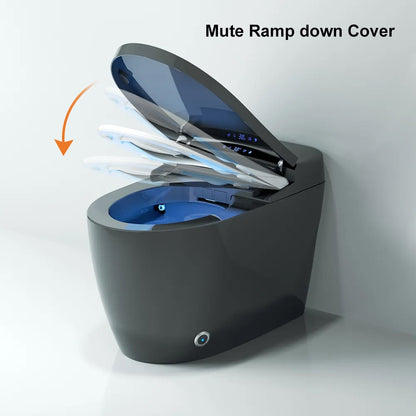 Hynova AX5 Automatic Smart Bidet Toilet with Multi-Function Gray 1.28 GPF