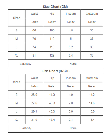 Gray White Tie Dye Drawstring Casual Shorts Size Chart