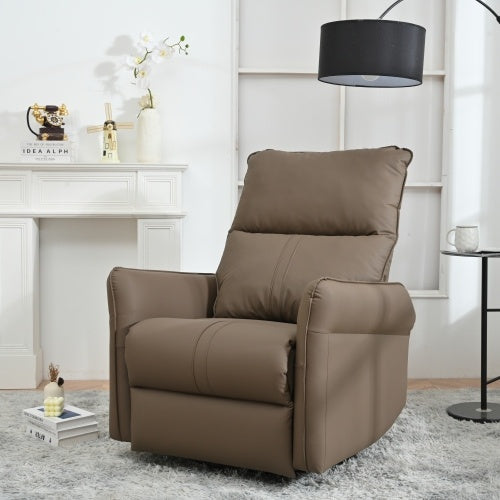 Electric Gliding Recliner Sofa With USB Port