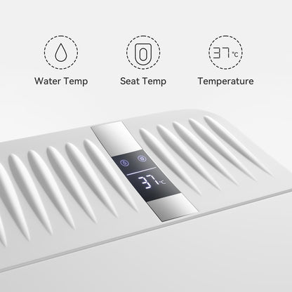 Glowin K1 Automatic Smart Bidet Toilet with Rear Ambient Light 1.32 GPF