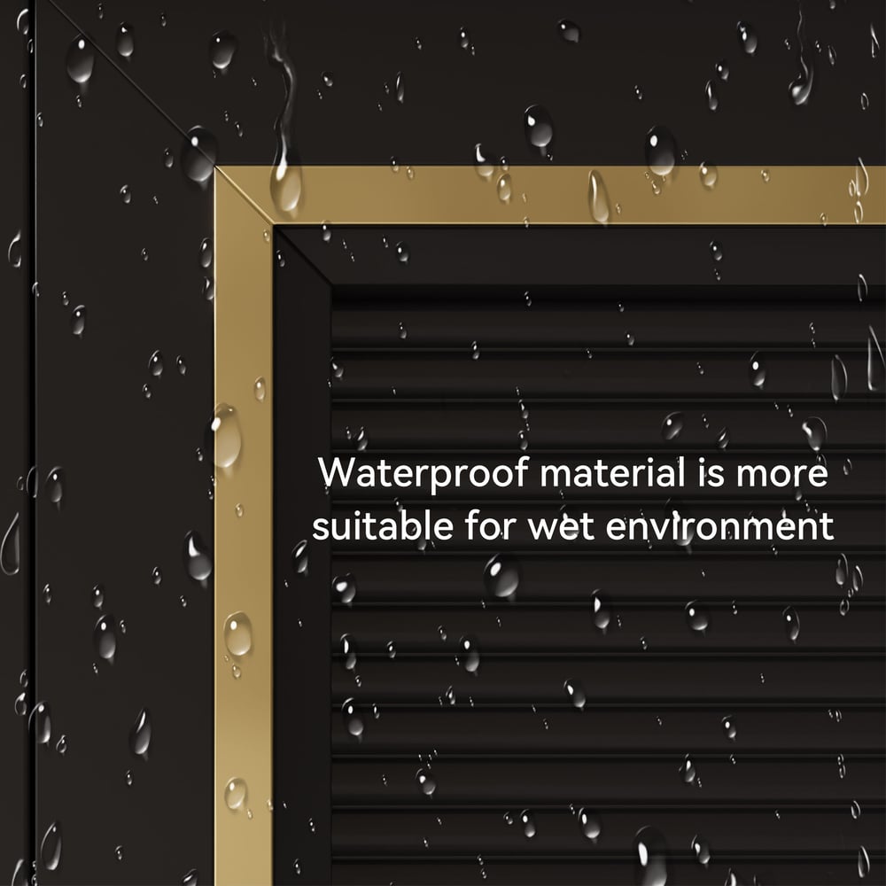 Bathroom Vanity Set 27.9" Modern Floating Ceramic Bathroom Vanity Black with Sink