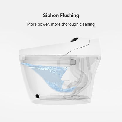 Hynova AX1 Automatic Flushing Smart Bidet Toilet with Manually Open/Close Lid 1.28 GPF