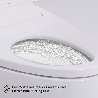 Automatic Flushing Smart Bidet Toilet with Multi-Function 1.32 GPF