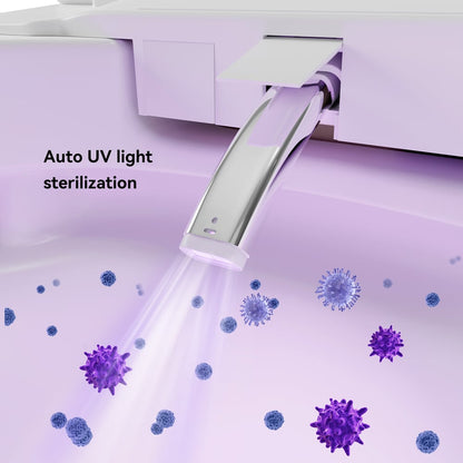 Fitro H2 Compact Smart Bidet Toilet with Automatic Flushing and UV Sterilization