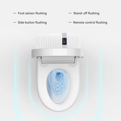 Glowin K1 Automatic Smart Bidet Toilet with Rear Ambient Light 1.32 GPF