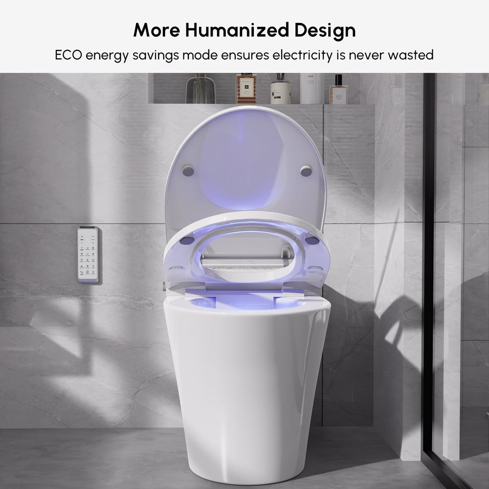 Nexin C1 Automatic Smart Bidet Toilet with Self-Cleaning Function 1.28 GPF