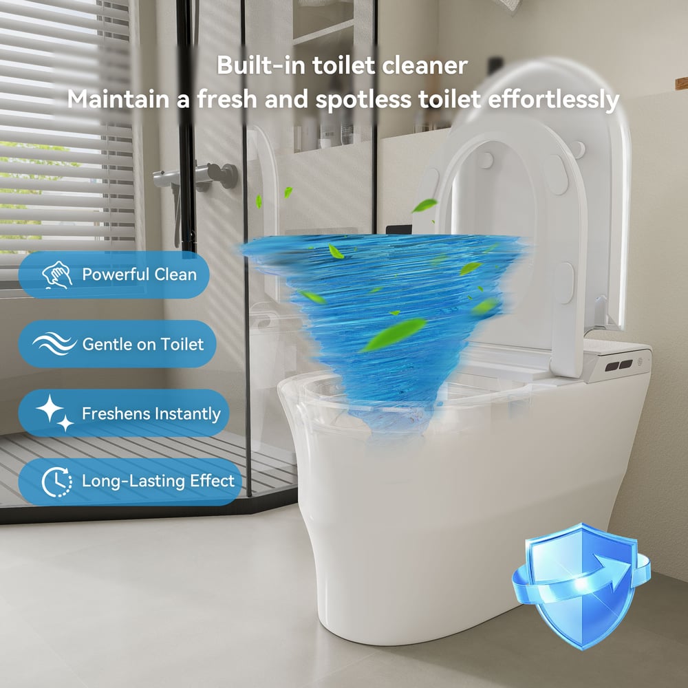 Nexin C2 Automatic Smart Bidet Toilet with Foam Shield and Aromatherapy