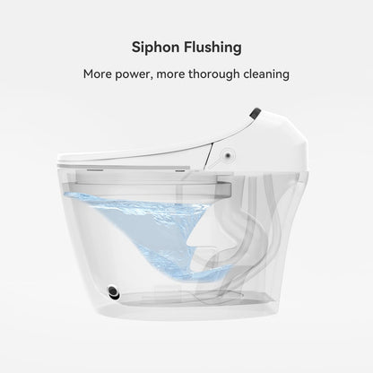 Hynova AX2 Pro Automatic Smart Bidet Toilet with Aromatherapy White 1.28 GPF