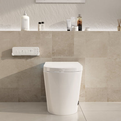 Fitro H2 Pro Compact Smart Bidet Toilet with Auto Open/Close Lid Built-In Tank