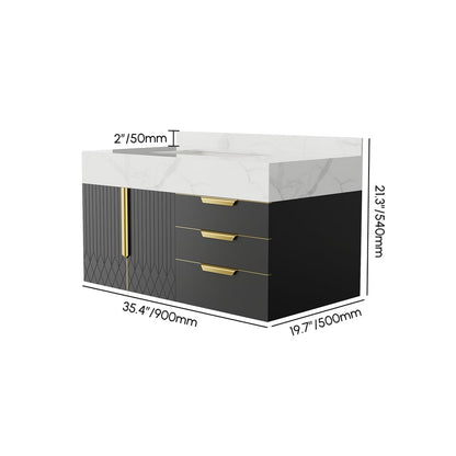 Furniture with dimensions labeled on a white background