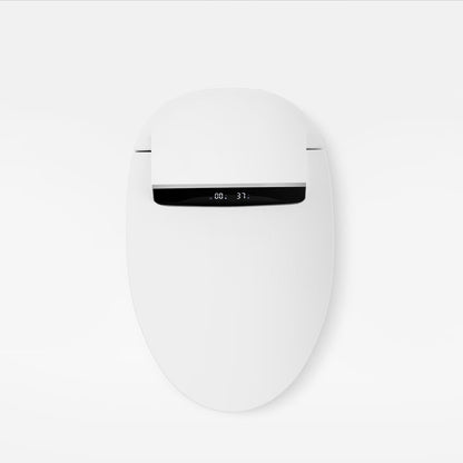 Hynova AX1 Set of Two Flushing Smart Bidet Toilet with Manually Open/Close Lid White