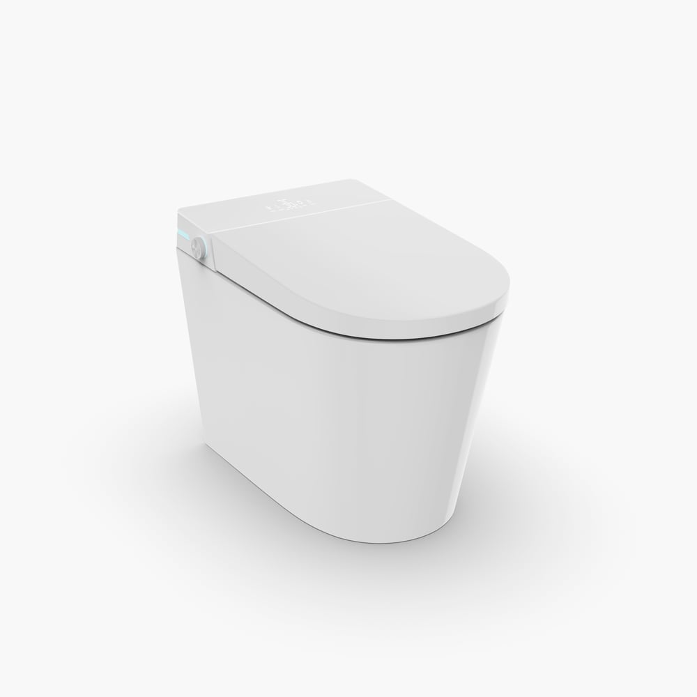 Fitro H2 Compact Smart Bidet Toilet with Automatic Flushing and UV Sterilization