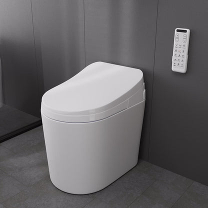 Fitro H1 Compact Smart Bidet Toilet with Automatic Flushing 1.32 GPF