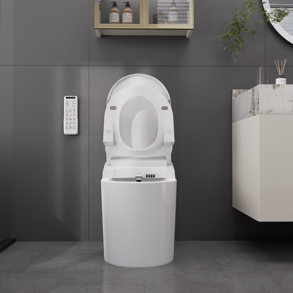 Fitro H1 Compact Smart Bidet Toilet with Automatic Flushing 1.32 GPF