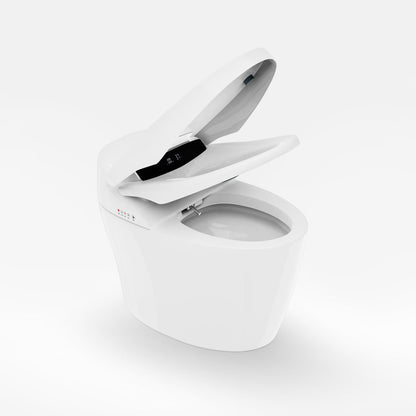 Hynova AX1 Set of Two Smart Bidet Toilet with Auto Open/Close Lid White 1.28 GPF