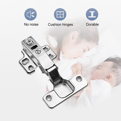 Cushion hinge with baby sleeping in the background