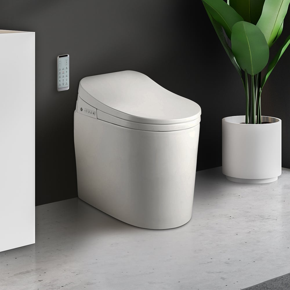 Fitro H1 Set of Two Compact Smart Bidet Toilets with Automatic Flushing