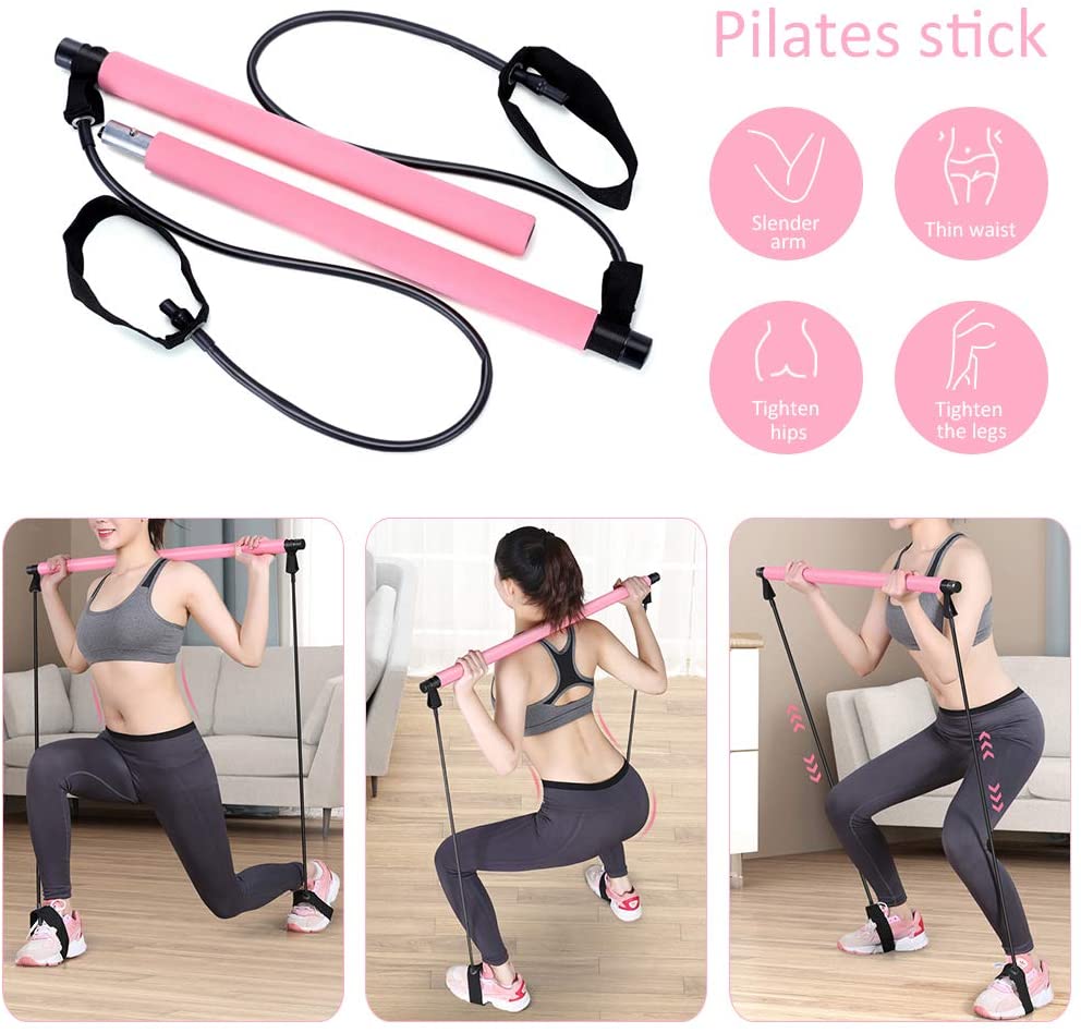 Adjustable Pilates Bar Kit