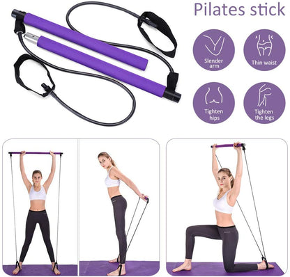 Adjustable Pilates Bar Kit