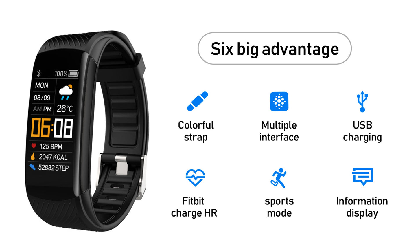 SmartFit Pro Fitness Tracker Watch