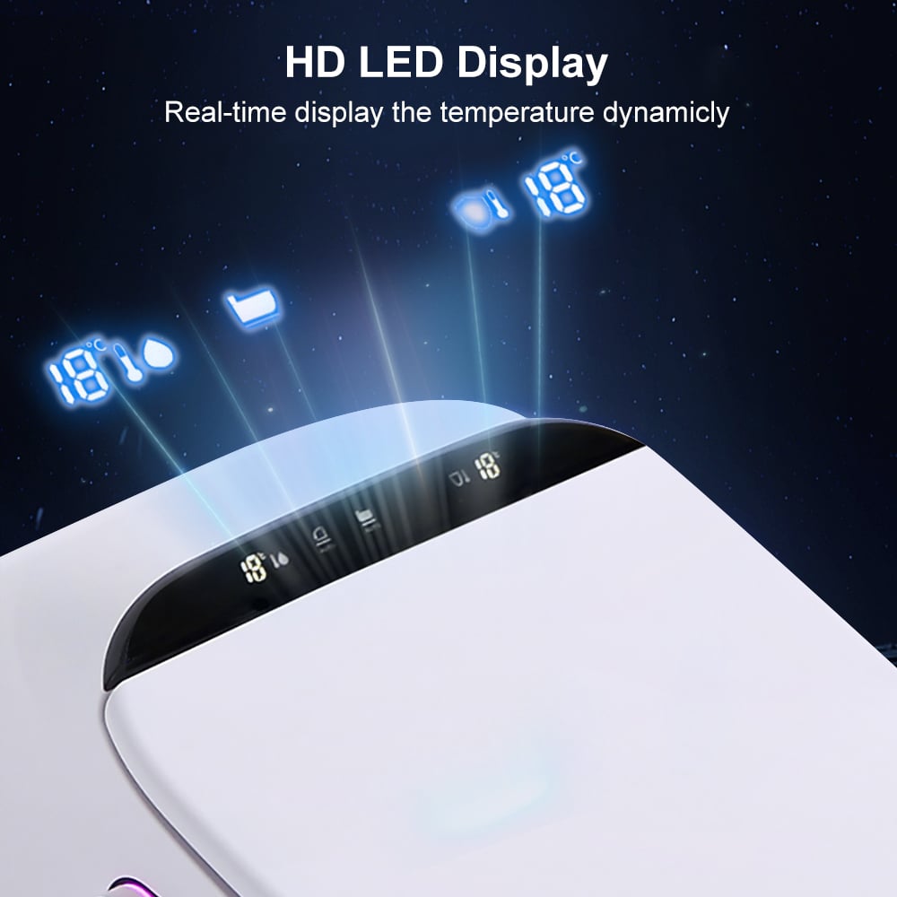 Hynova AX2 Set of Two Smart Bidet Toilet with Deodorizing Function White