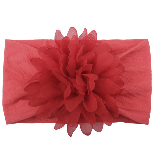 Handmade Chiffon Flower Baby Headband
