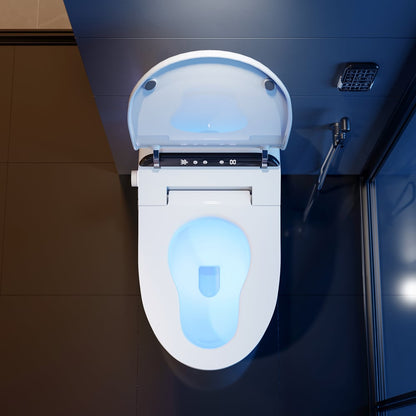 Hynova AX2 Automatic Smart Bidet Toilet with Deodorizing Function White 1.28 GPF