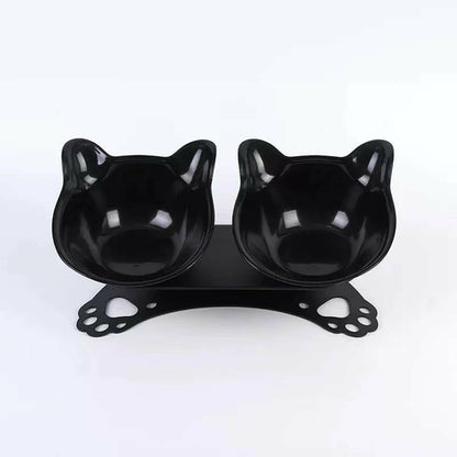 15° Tilt Double Bowl with Neck Protection