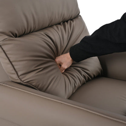 Electric Gliding Recliner Sofa With USB Port