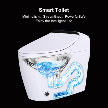 Hynova AX2 Automatic Smart Bidet Toilet with Deodorizing Function White 1.28 GPF